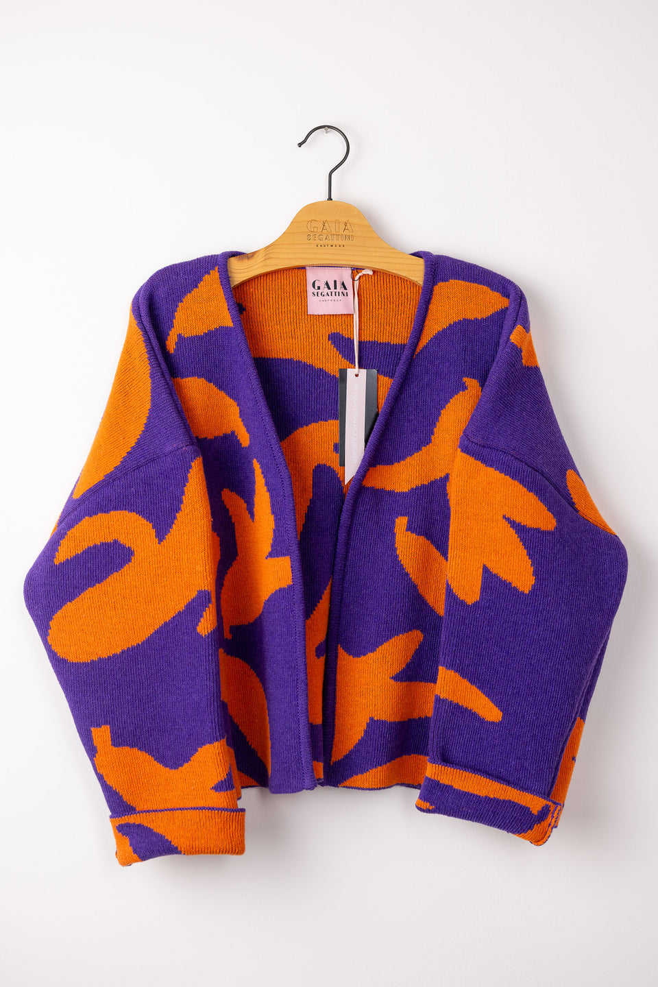 tuttyfrutty - purple/pumpkin bananas jacket 