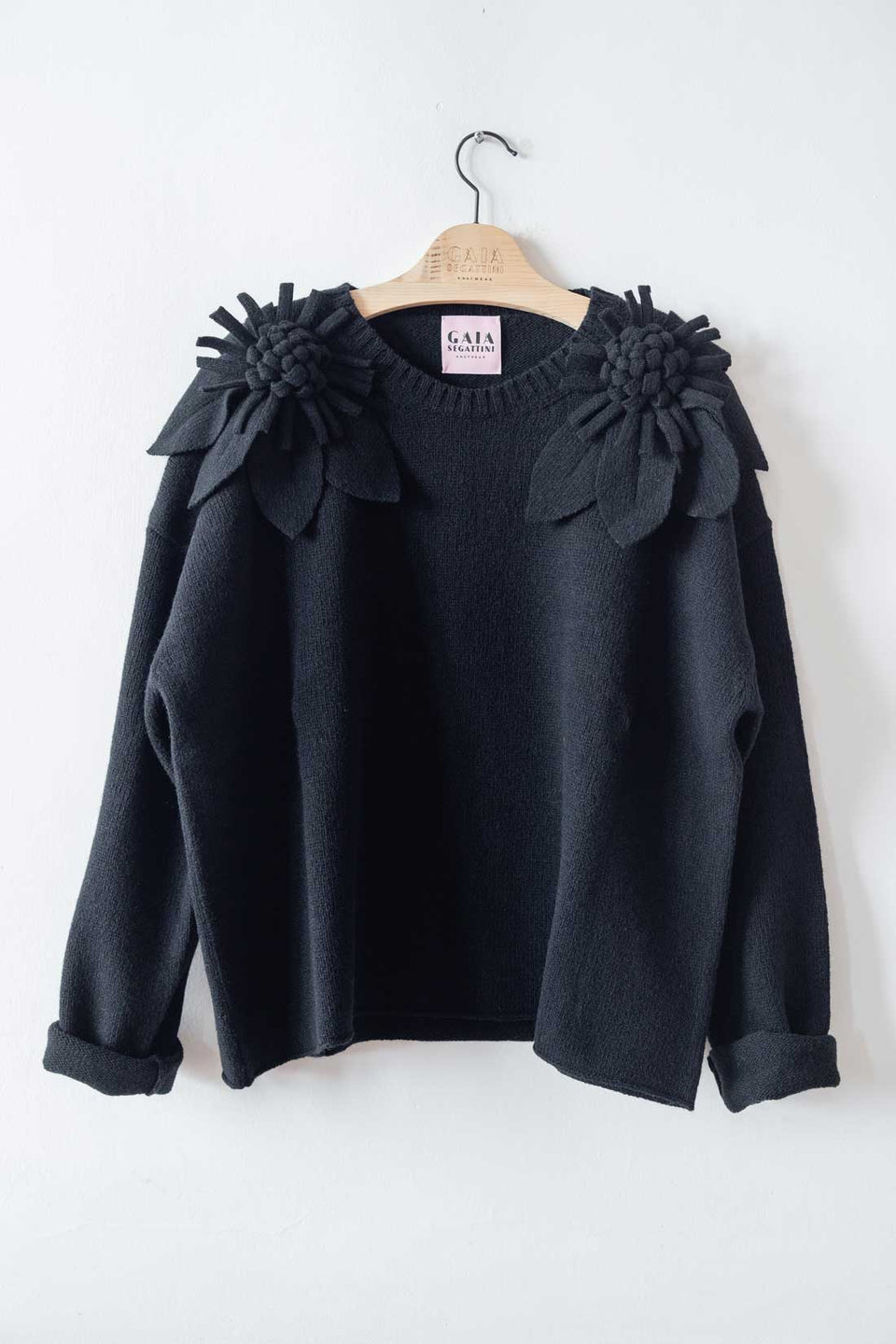 Bloom sweater - black