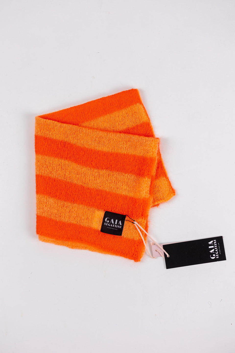 Pet Forever - Mini foulard in mohair - Arancio Rosa fluo