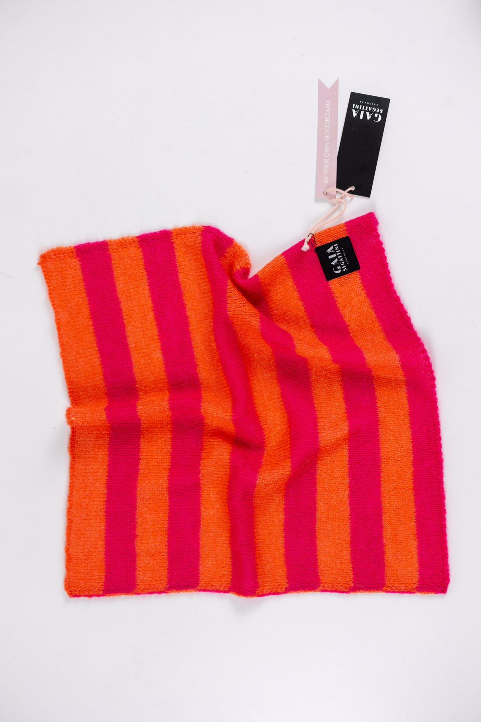 Pet Forever - Mini foulard in mohair - Fucsia Mandarino