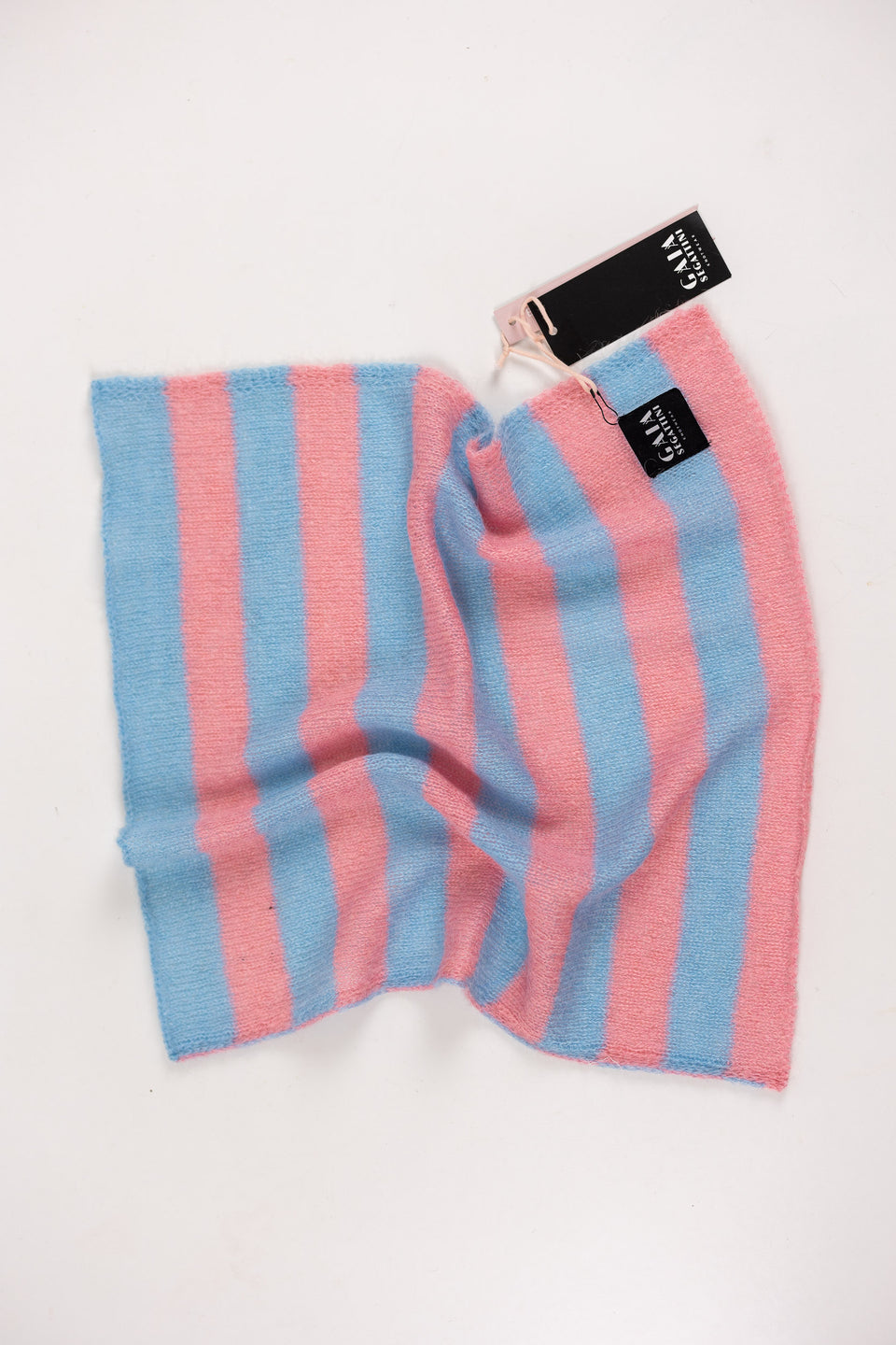 Pet Forever - Mini mohair scarf -  Pink Baby blue 