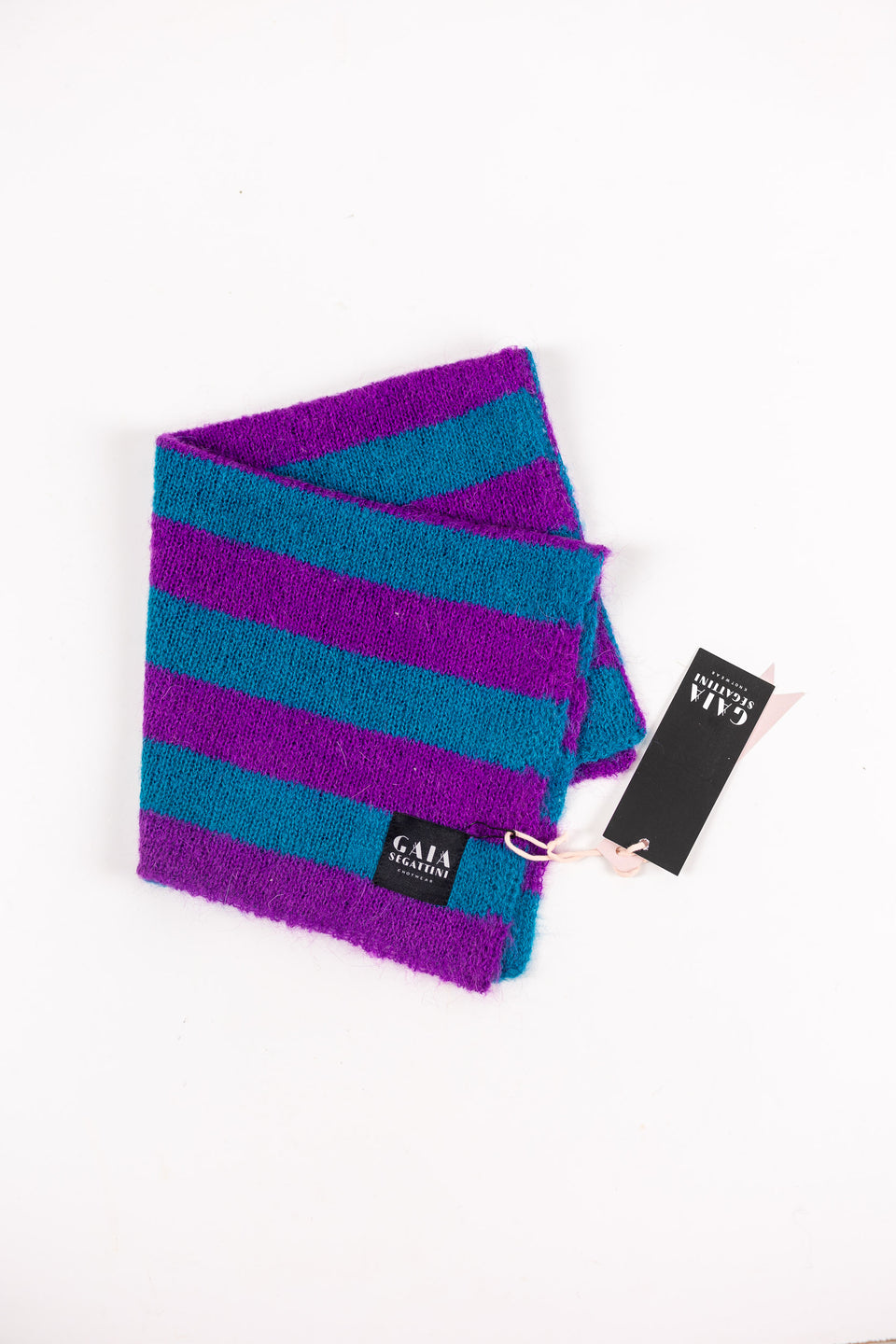 Pet Forever - Mini foulard in mohair - Viola Ottanio