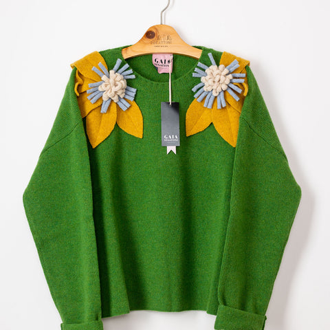 Bloom - prato fiore girasole, cremino e cielo