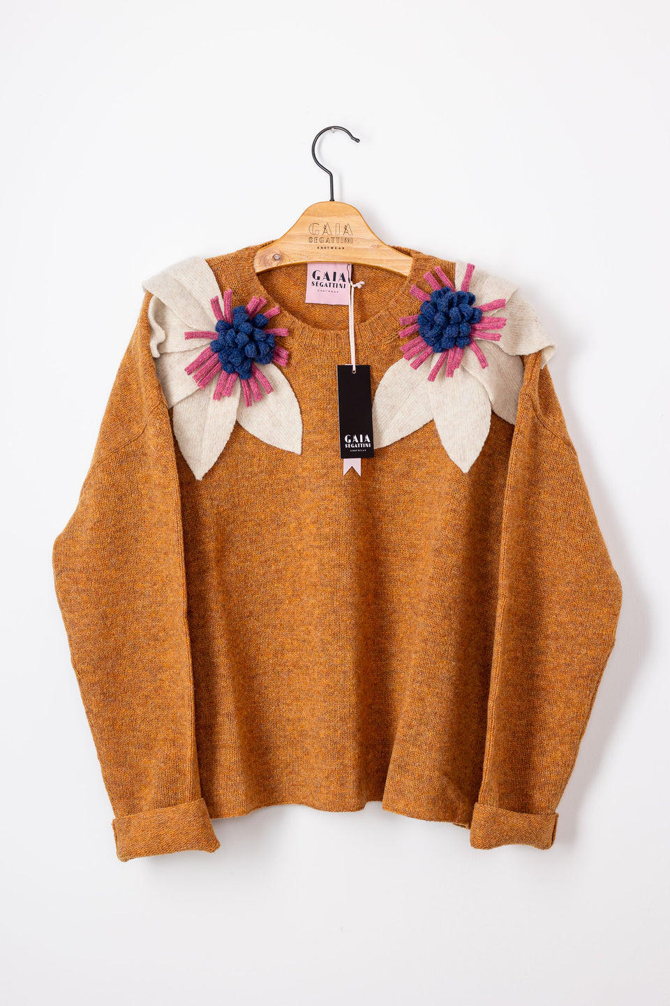 Bloom - nespola fiore écru, pink e denim