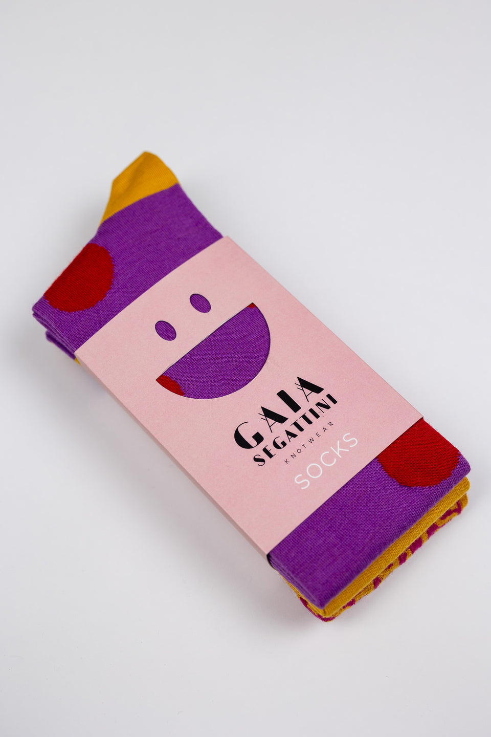 Knotwear Socks Resist! - 3 Pack Whool Fuxia/Yellow/Red