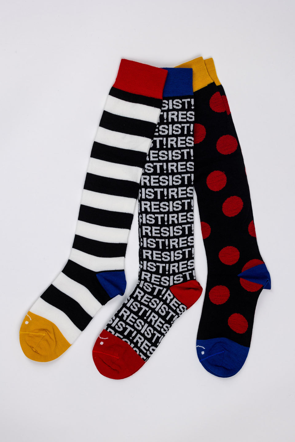 Knotwear Socks Resist! - 3 Pack Whool Black/White/Red