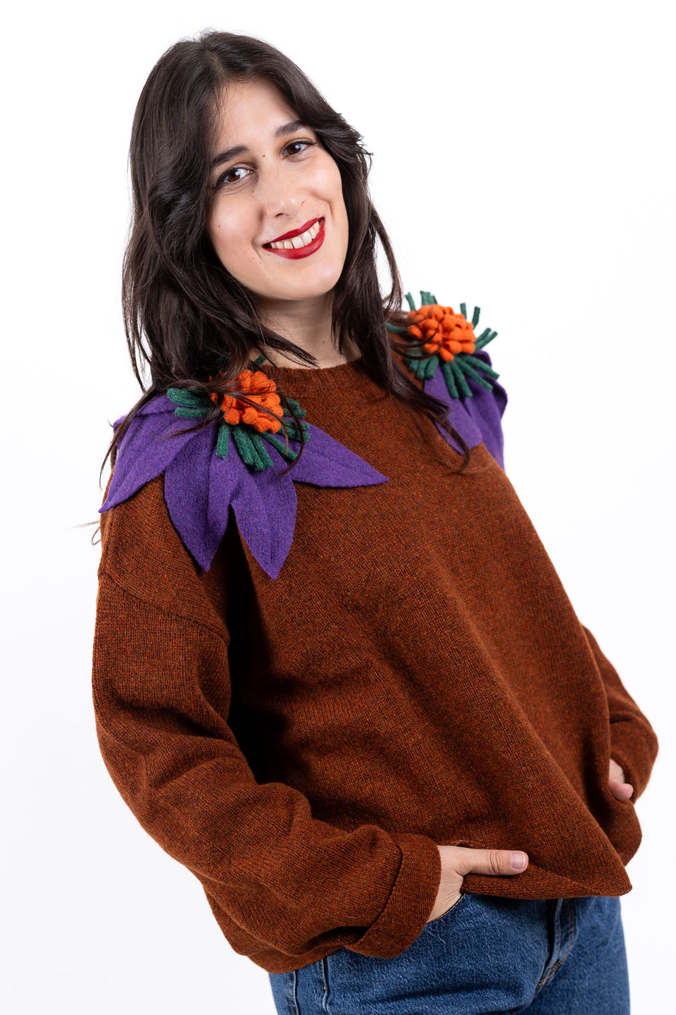 Bloom - mandorla fiore orchidea, quadrifoglio e arancio