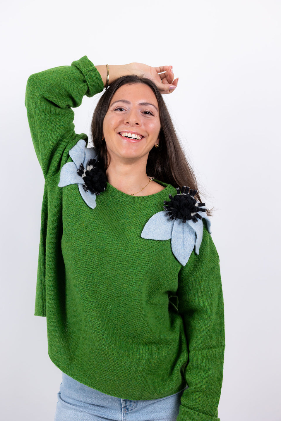 Bloom - prato fiore cielo e b/n