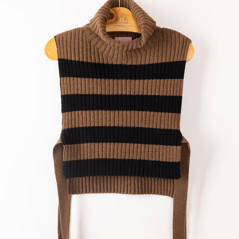 little friend - striped camel black