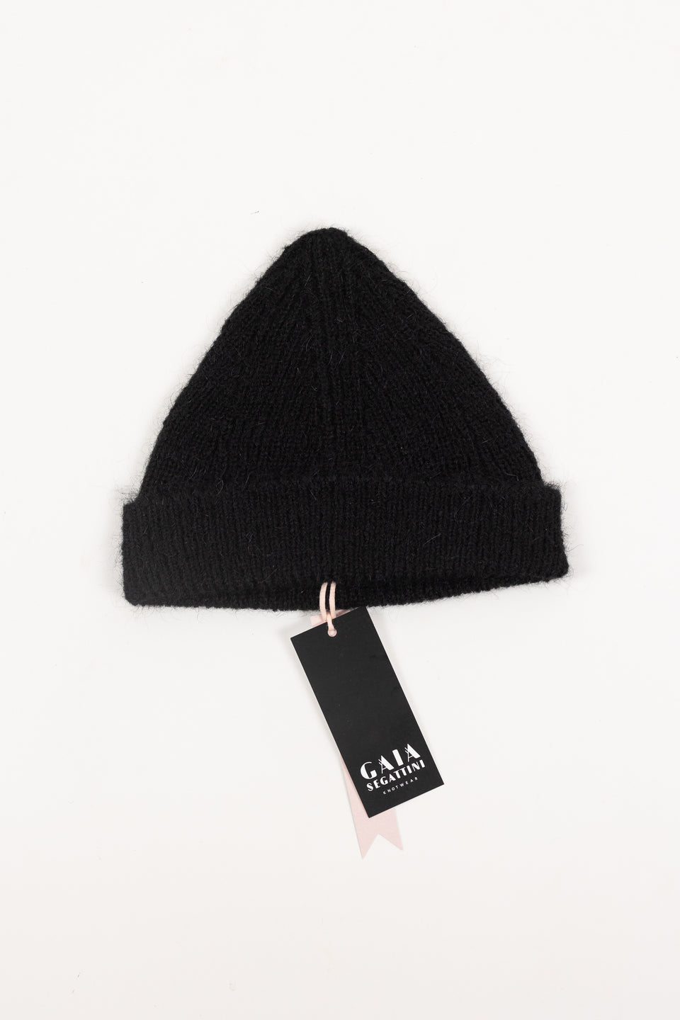 Wes Cap - black Mohair