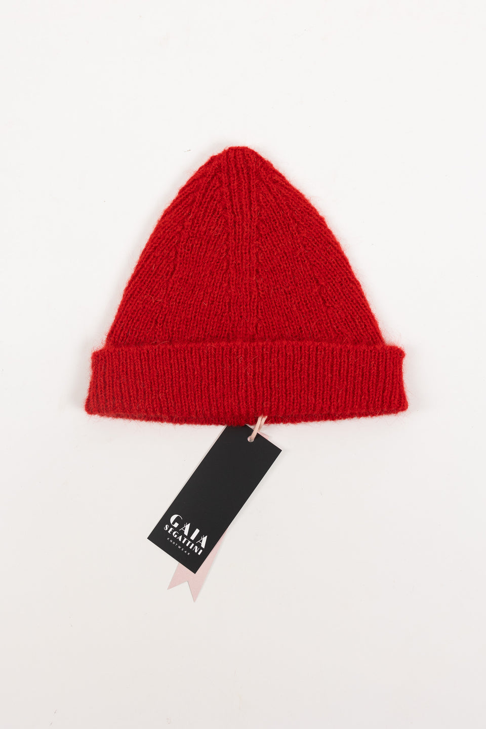 Wes Cap - red Mohair