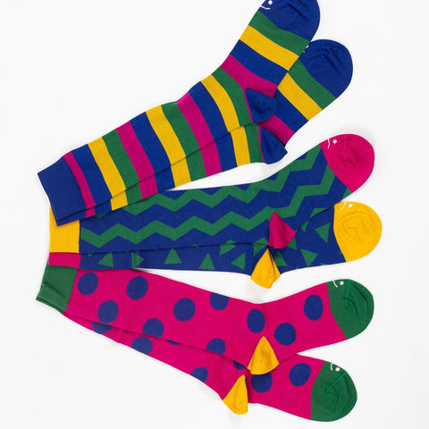 Knotwear Socks - Spaio! - 3 Pack Lana Multicolour