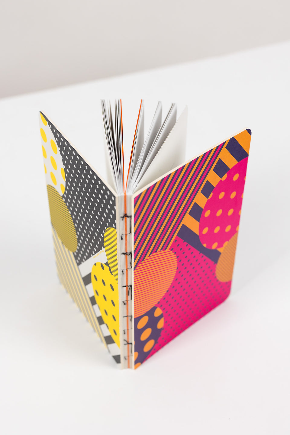 Doubleface notebook with exposed spine - 13x21