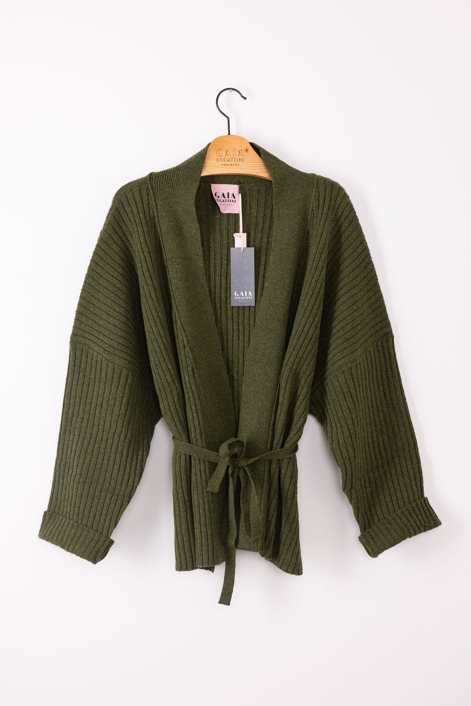 friend cardigan - olive 