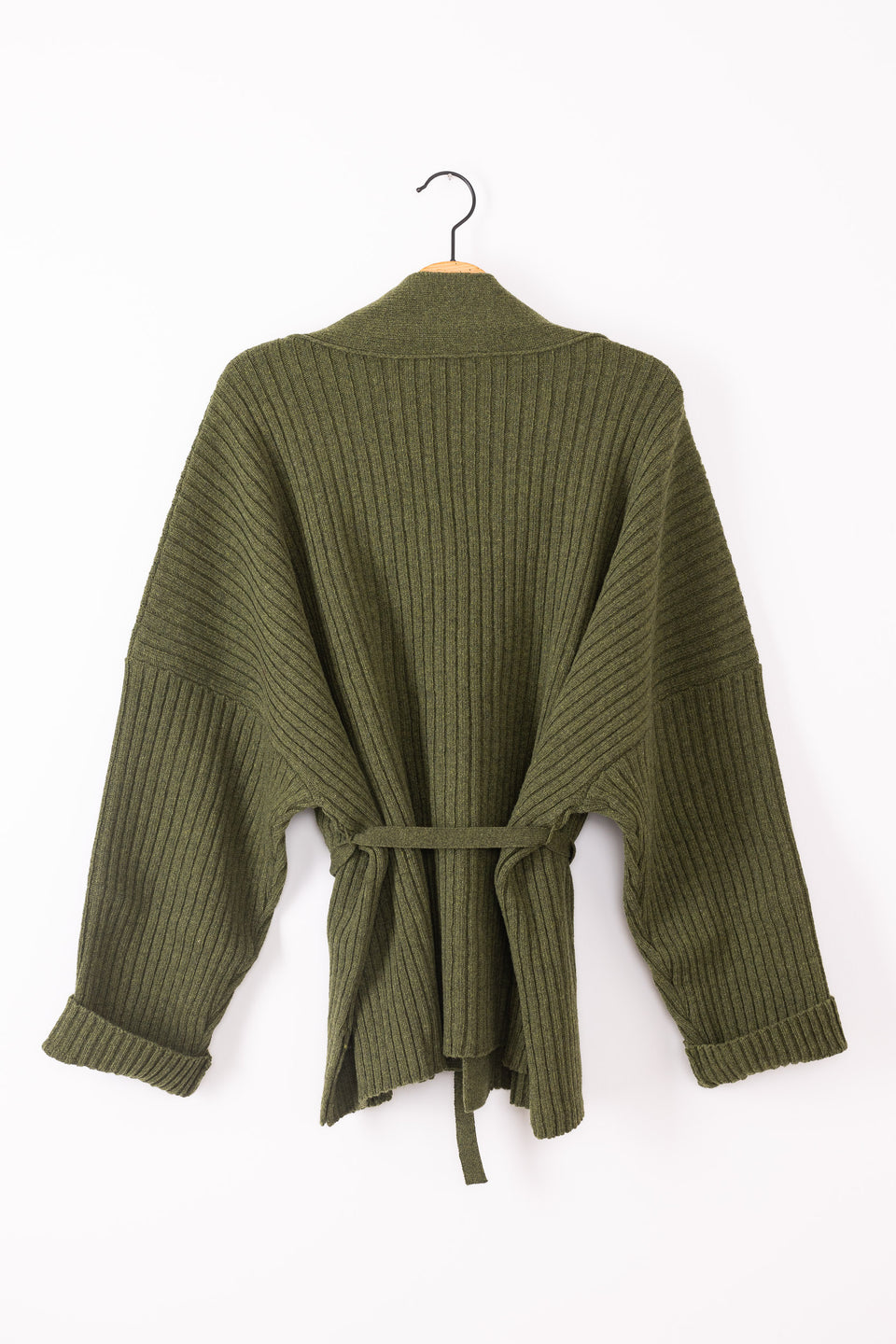 friend cardigan - olive 