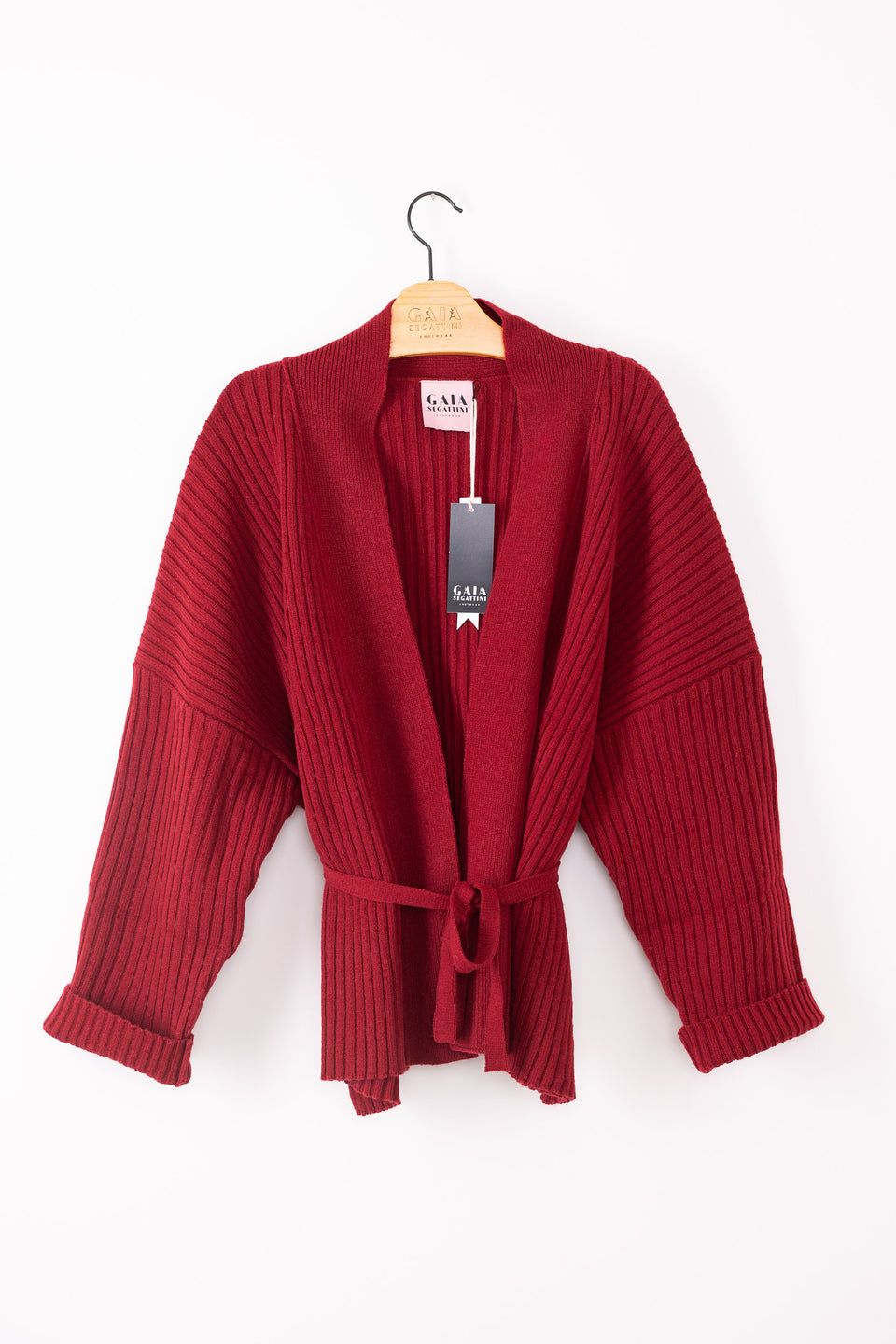 friend cardigan - cherry 