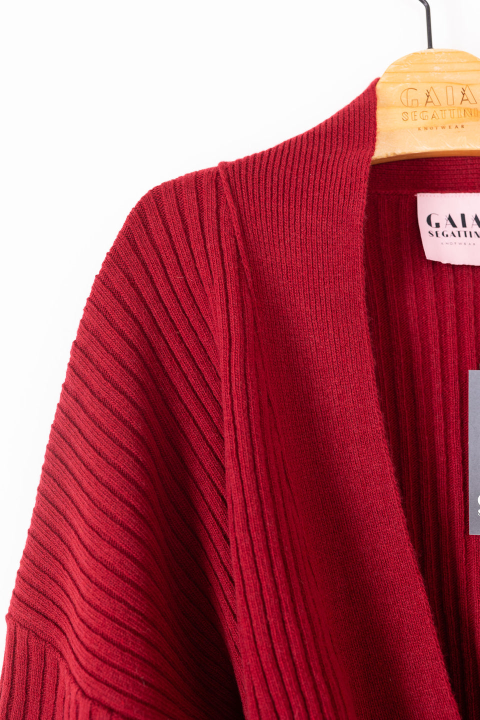 friend cardigan - cherry 