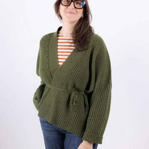 friend cardigan - oliva