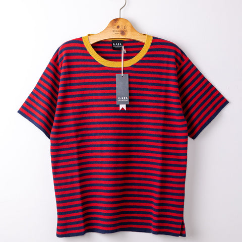 Wally - navy, red, mustard