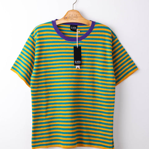 Wally - pumpkin, emerald, lavander