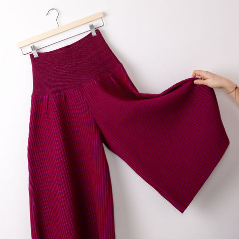 Diane pant - cherry plum