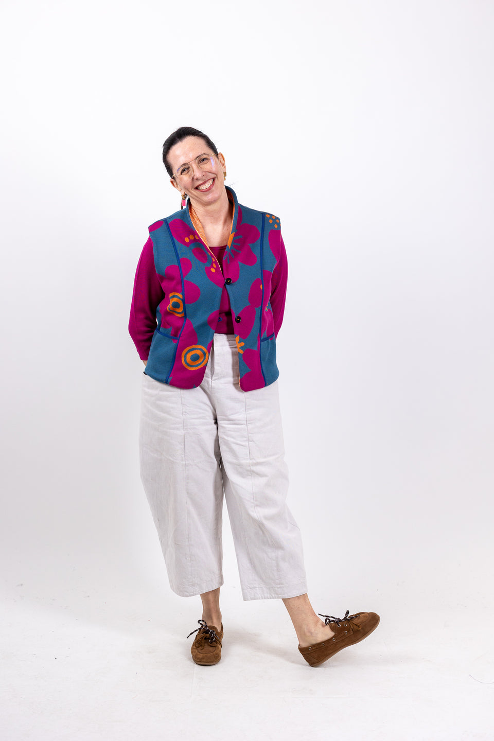 Hobbie Gilet - Ottanio arancio