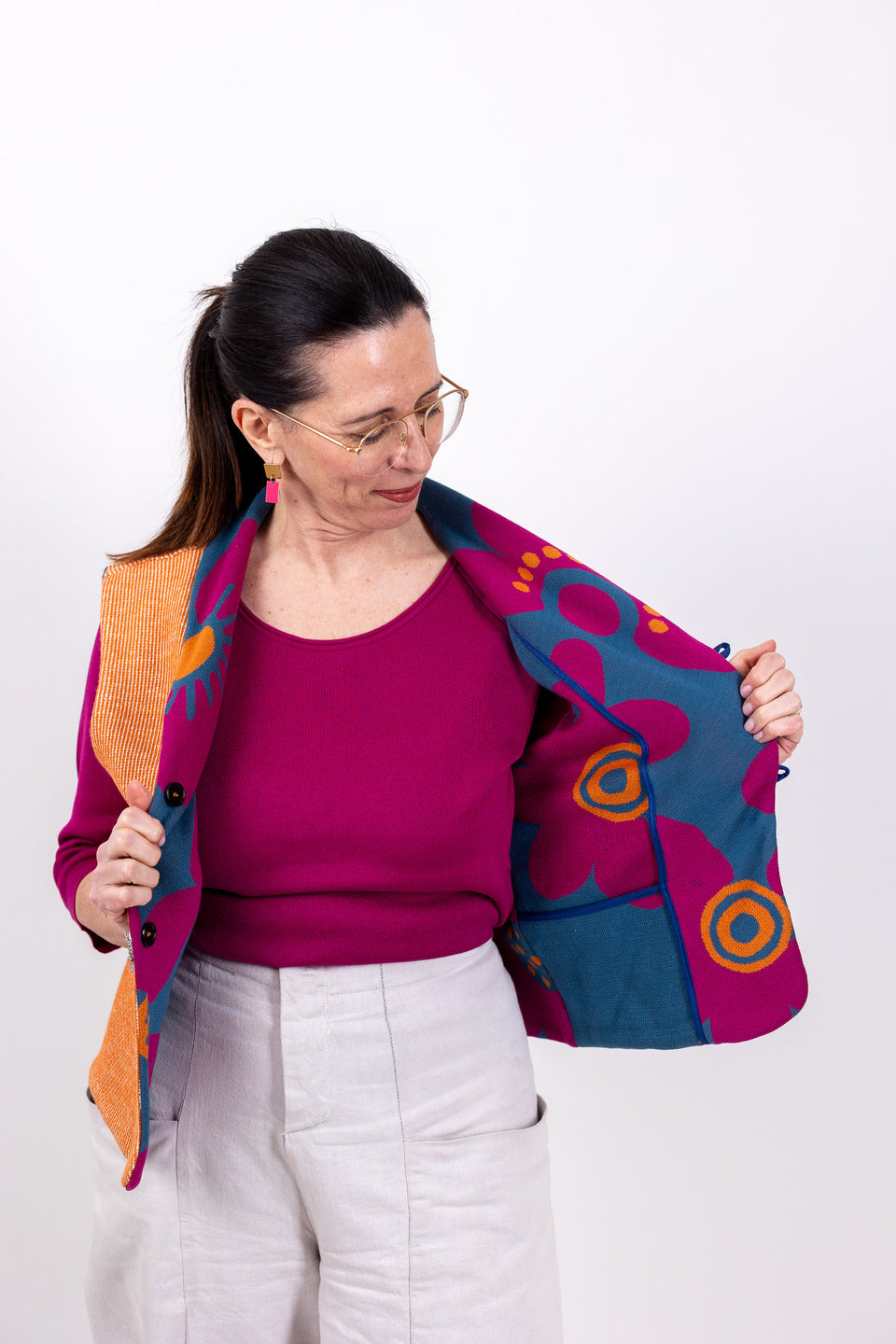 Hobbie Gilet - Ottanio arancio