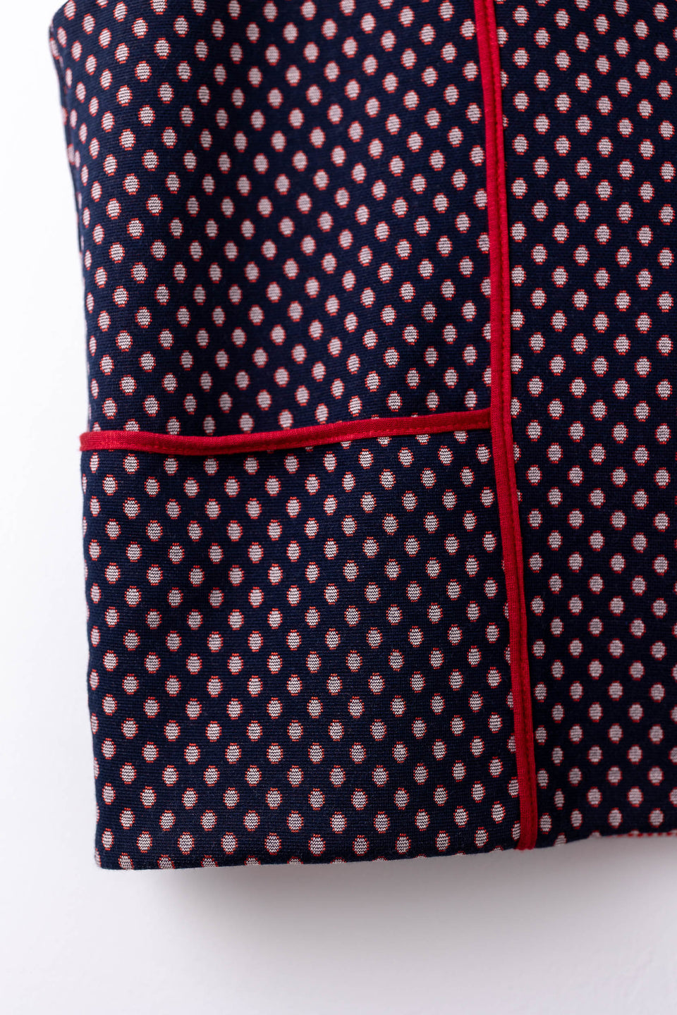 Hobbie Gilet - Navy rosso