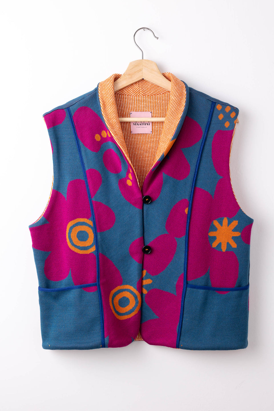 Hobbie Gilet - Ottanio arancio