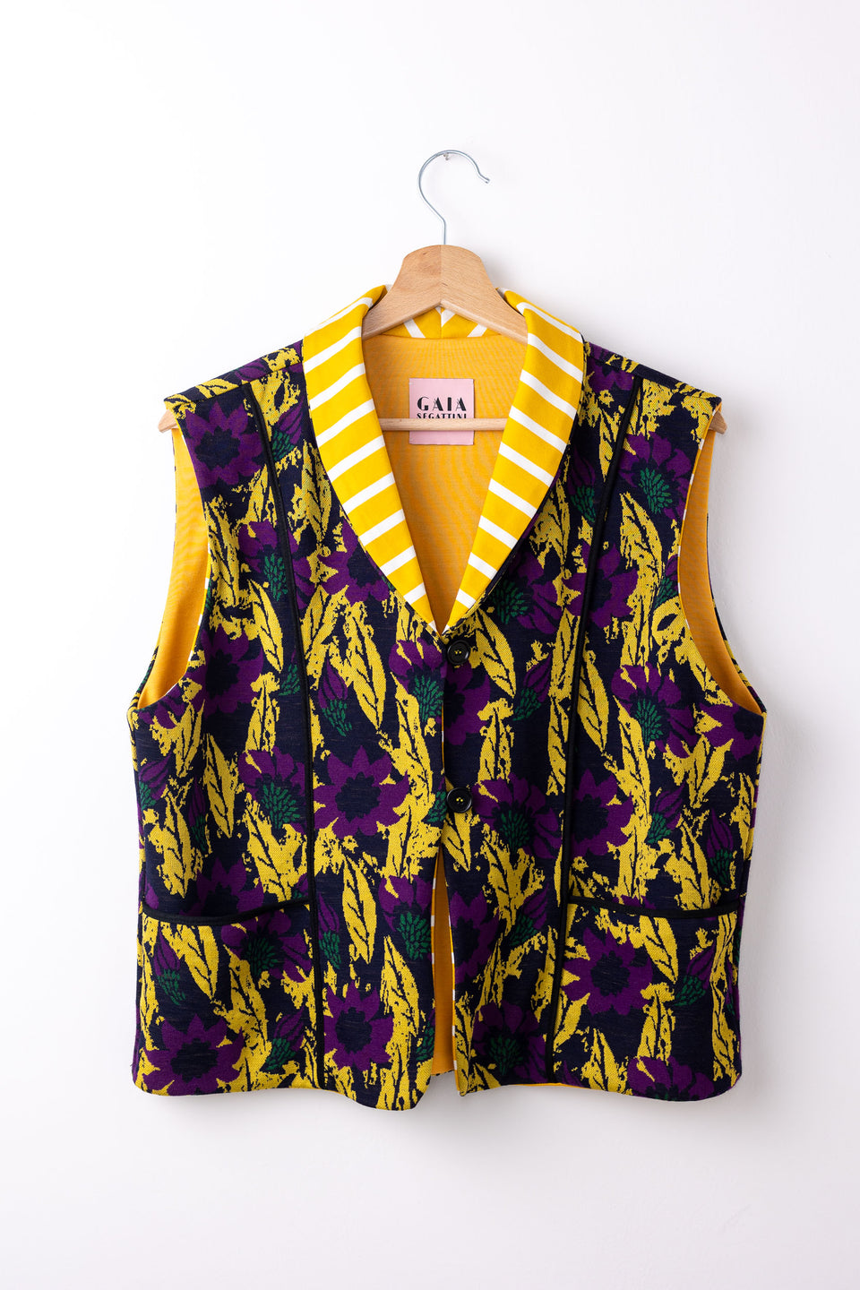 Hobbie Gilet - Nero fiore
