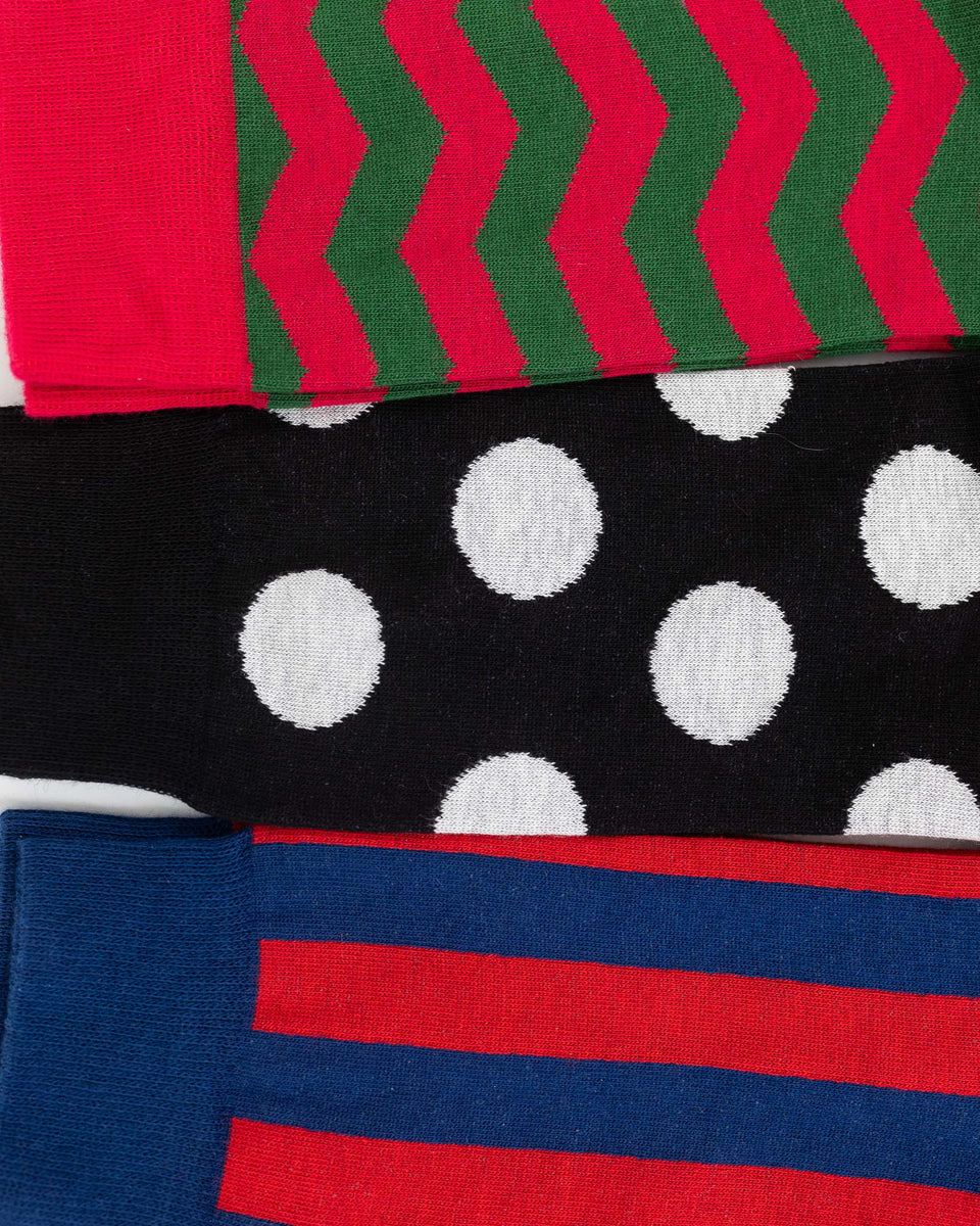 Knotwear Socks - Cotton - 3 Pack Oranges - M/L 40-43