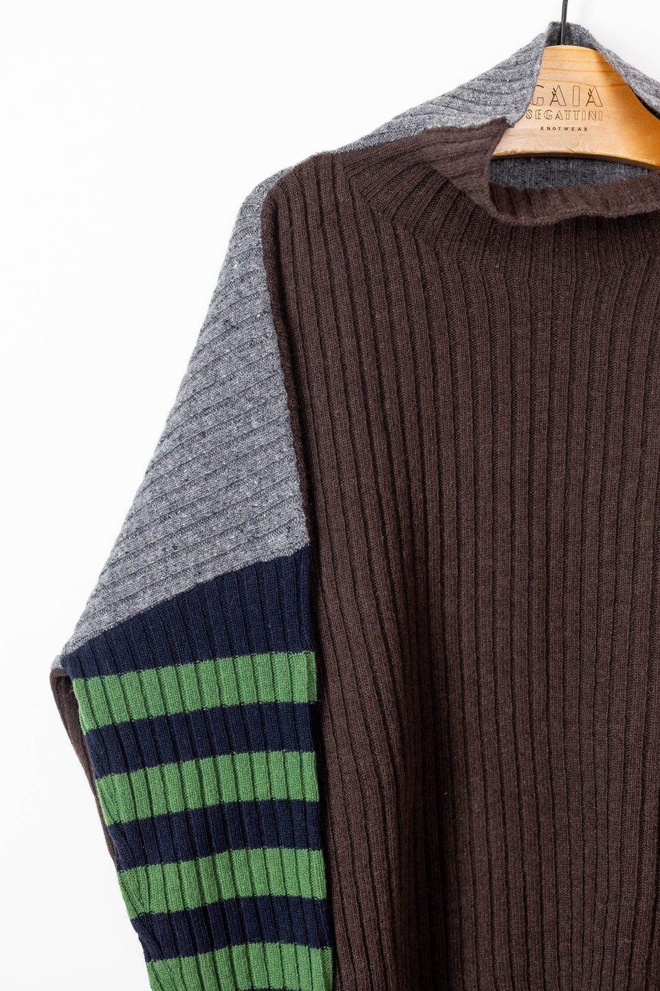 Friend ecolimited - cioccolato e grigio tweed