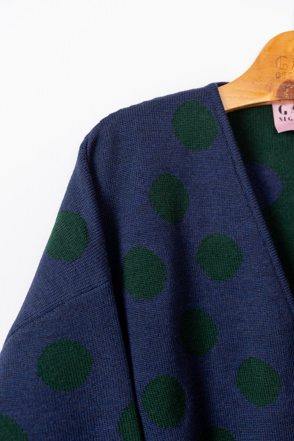 Bubble - denim pois bosco