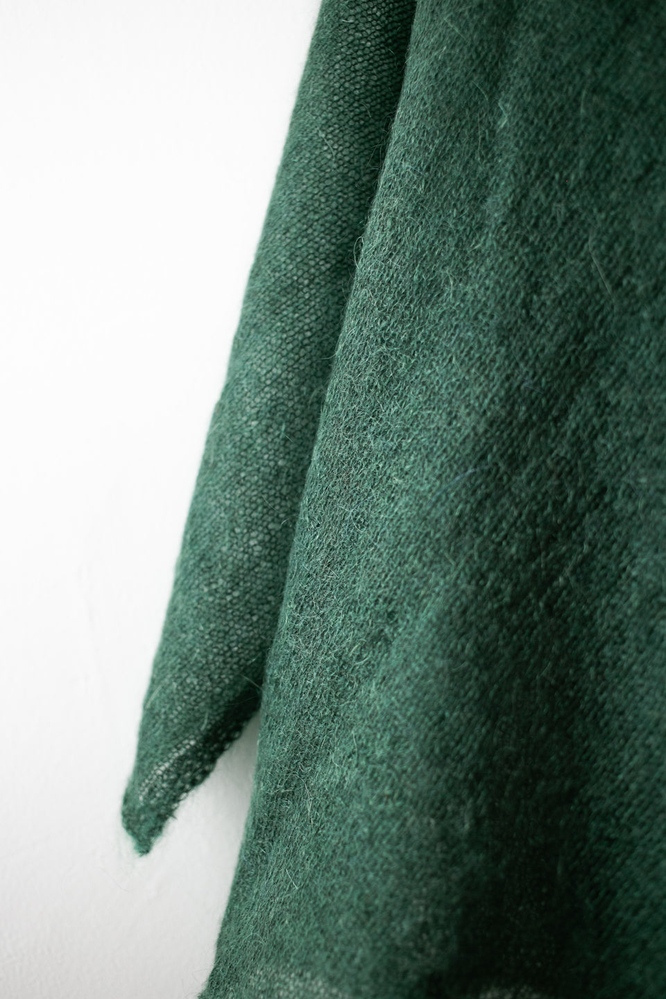 Forever - Sciarpa Mohair quadrata - Bosco