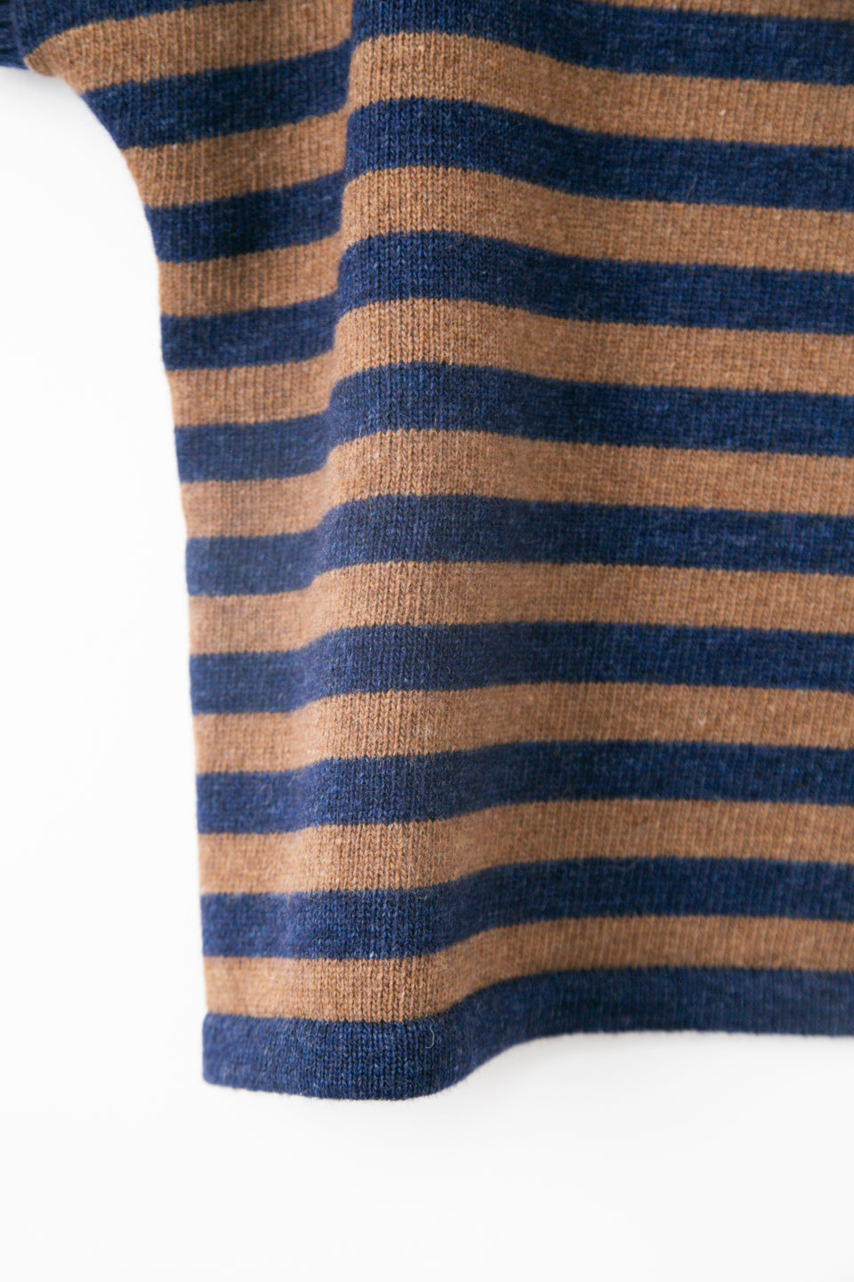 Daily tank - blu riga cammello