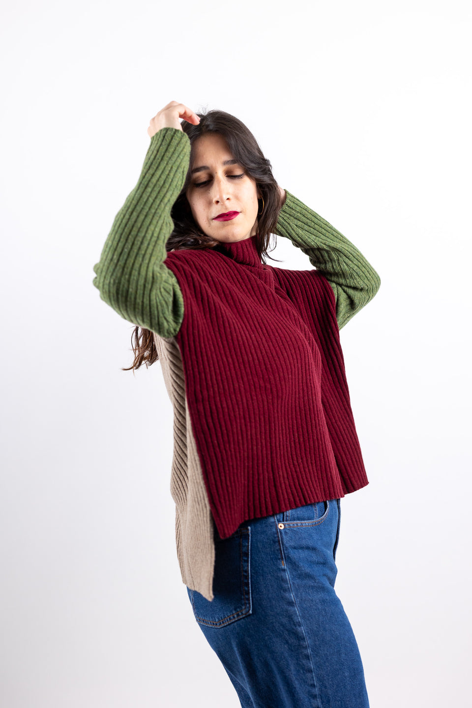 Friend limited - vino, sabbia e bosco tweed