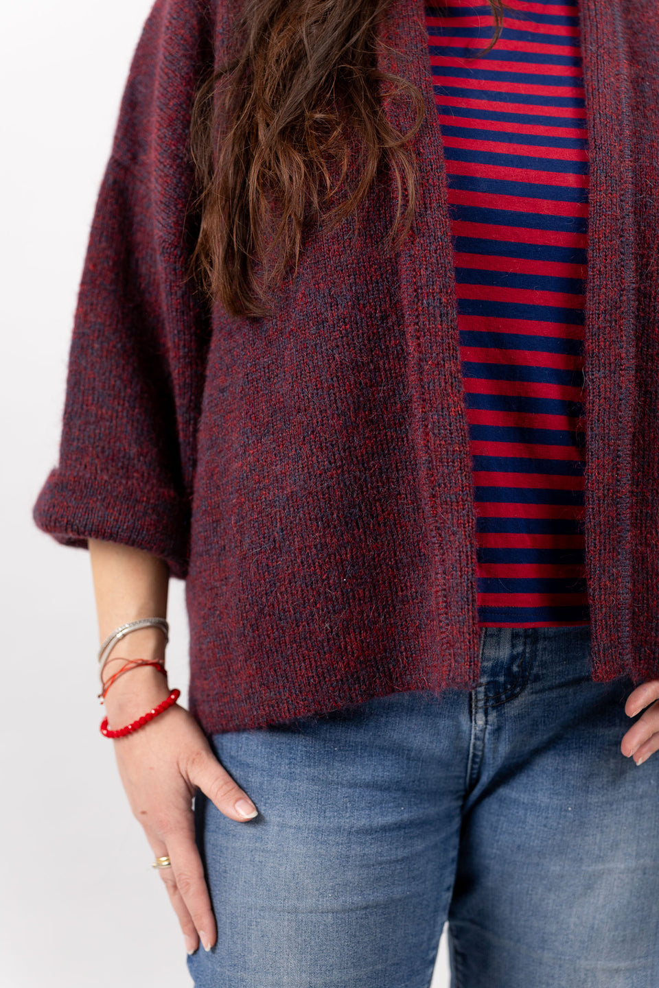 Coco Mohair - Bordeaux Blue