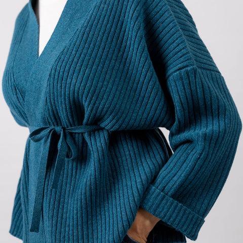 friend cardigan - pavone