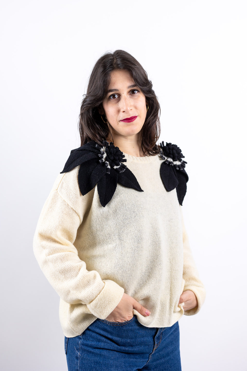 Bloom - latte fiore b/n