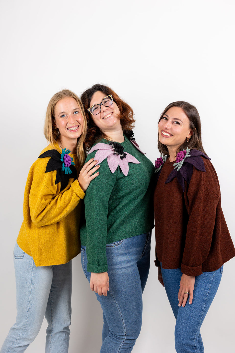 Bloom - quadrifoglio fiore rosa baby e b/n