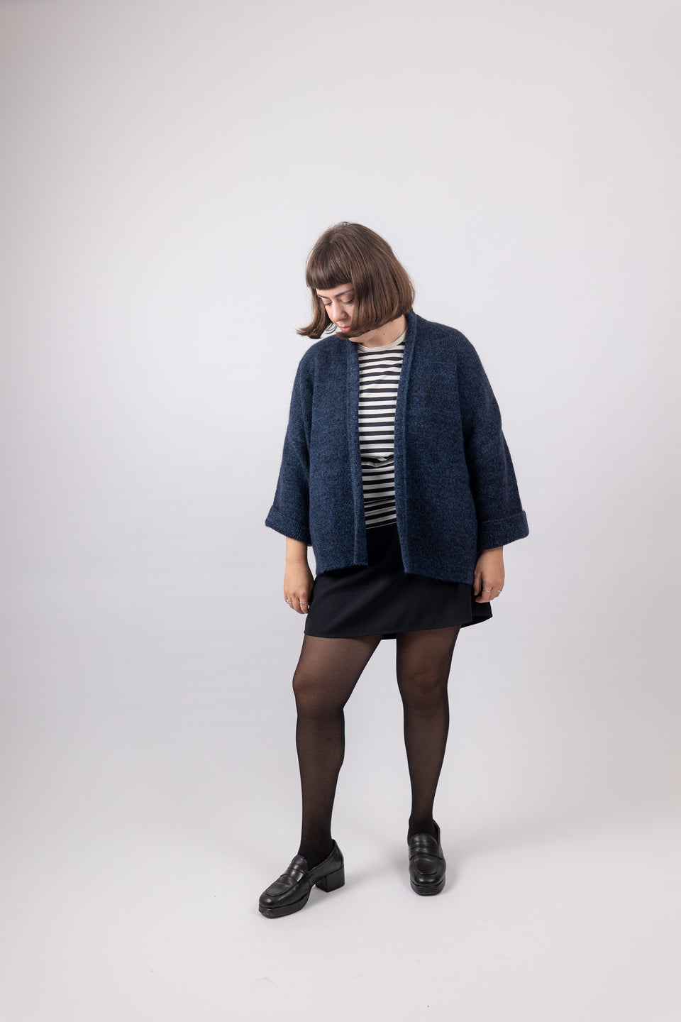 Coco Mohair - Black Denim