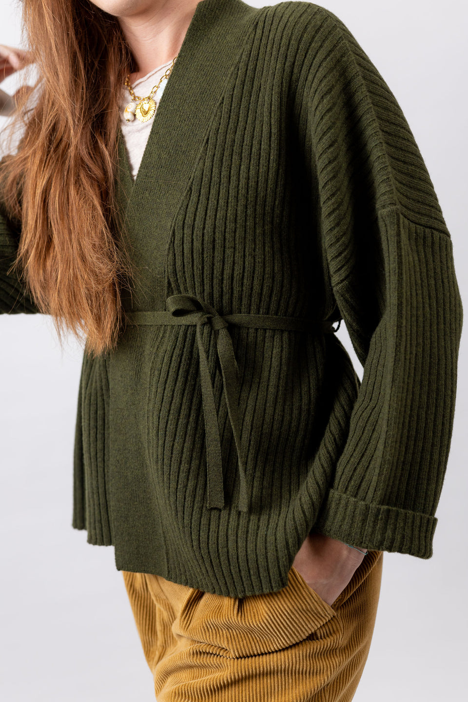 friend cardigan - pino