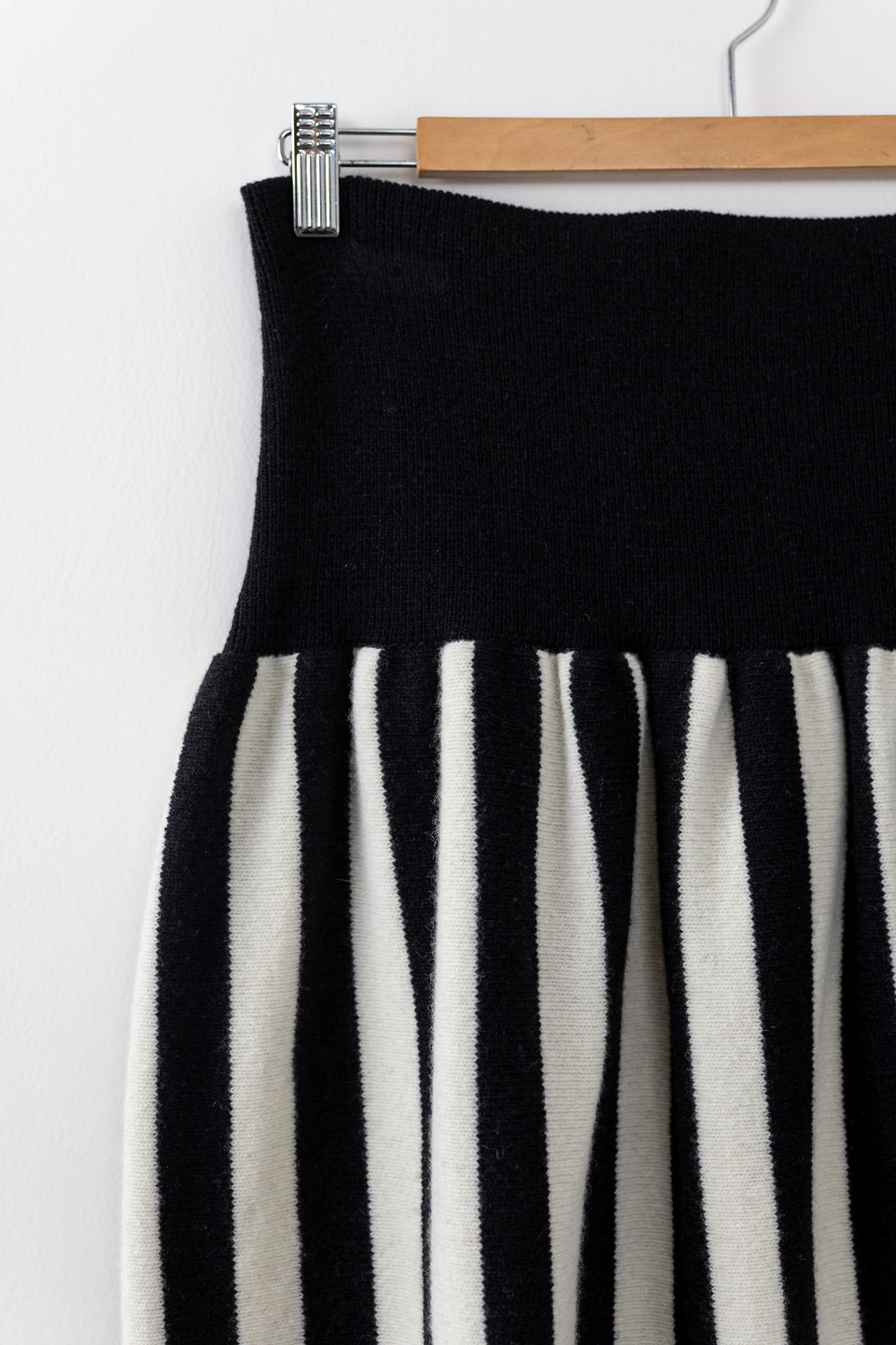 Zebra - gonna rigata nero latte