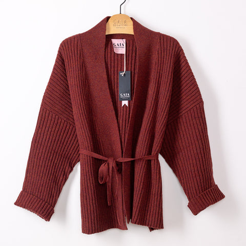 friend cardigan - mandorla