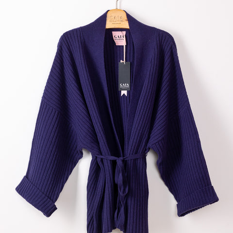 friend cardigan - mirtillo