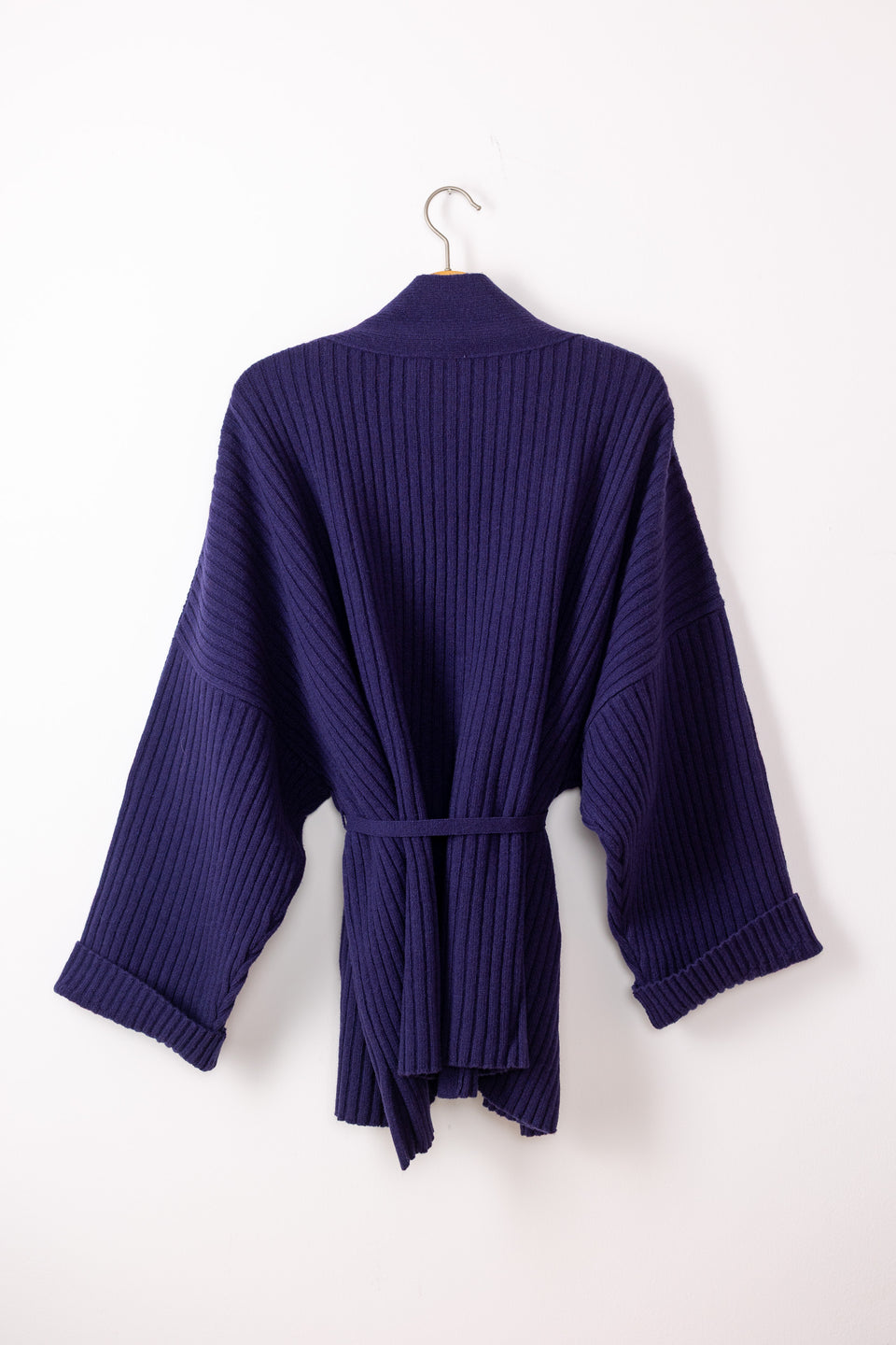 friend cardigan - aubergine 