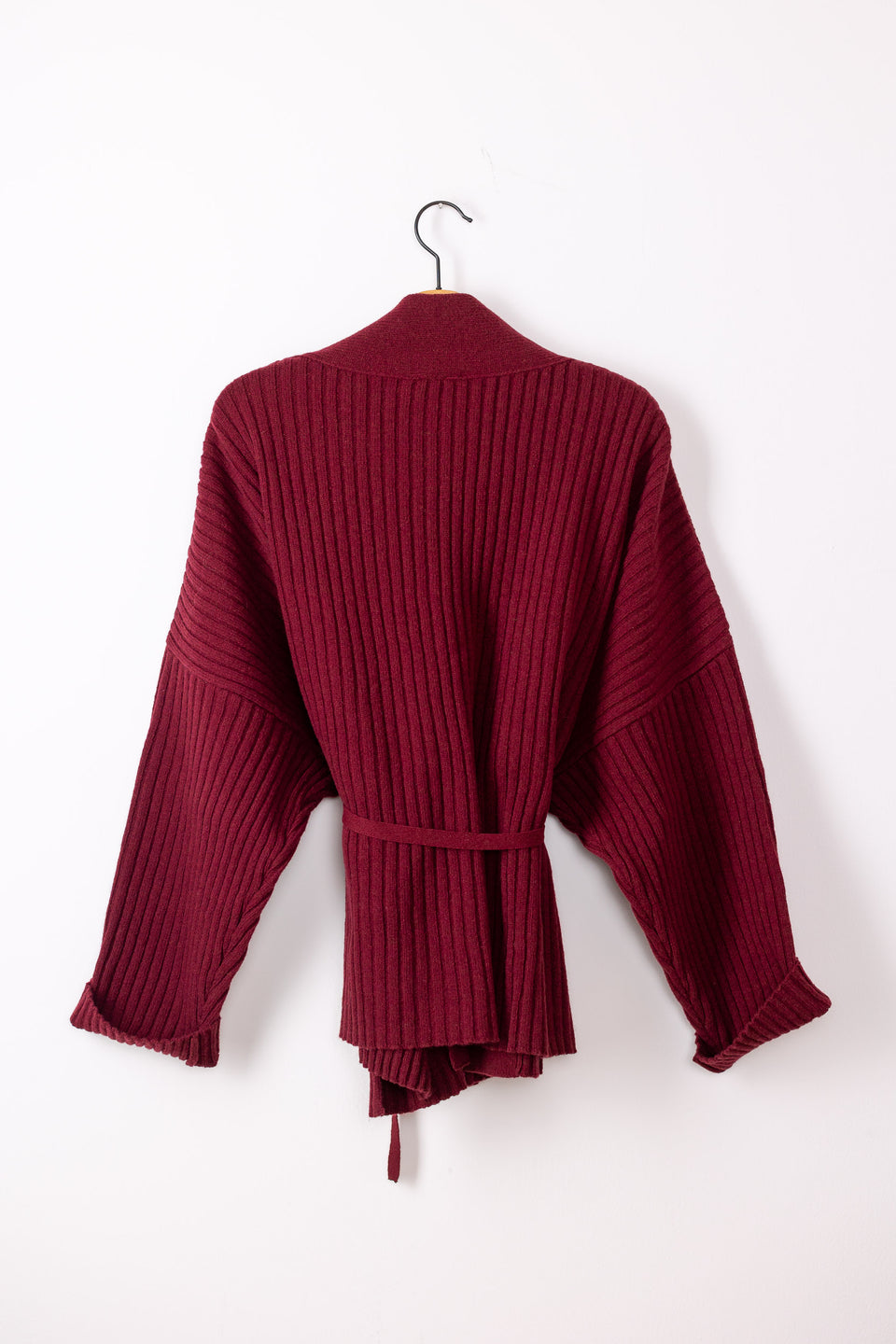 friend cardigan - wine 