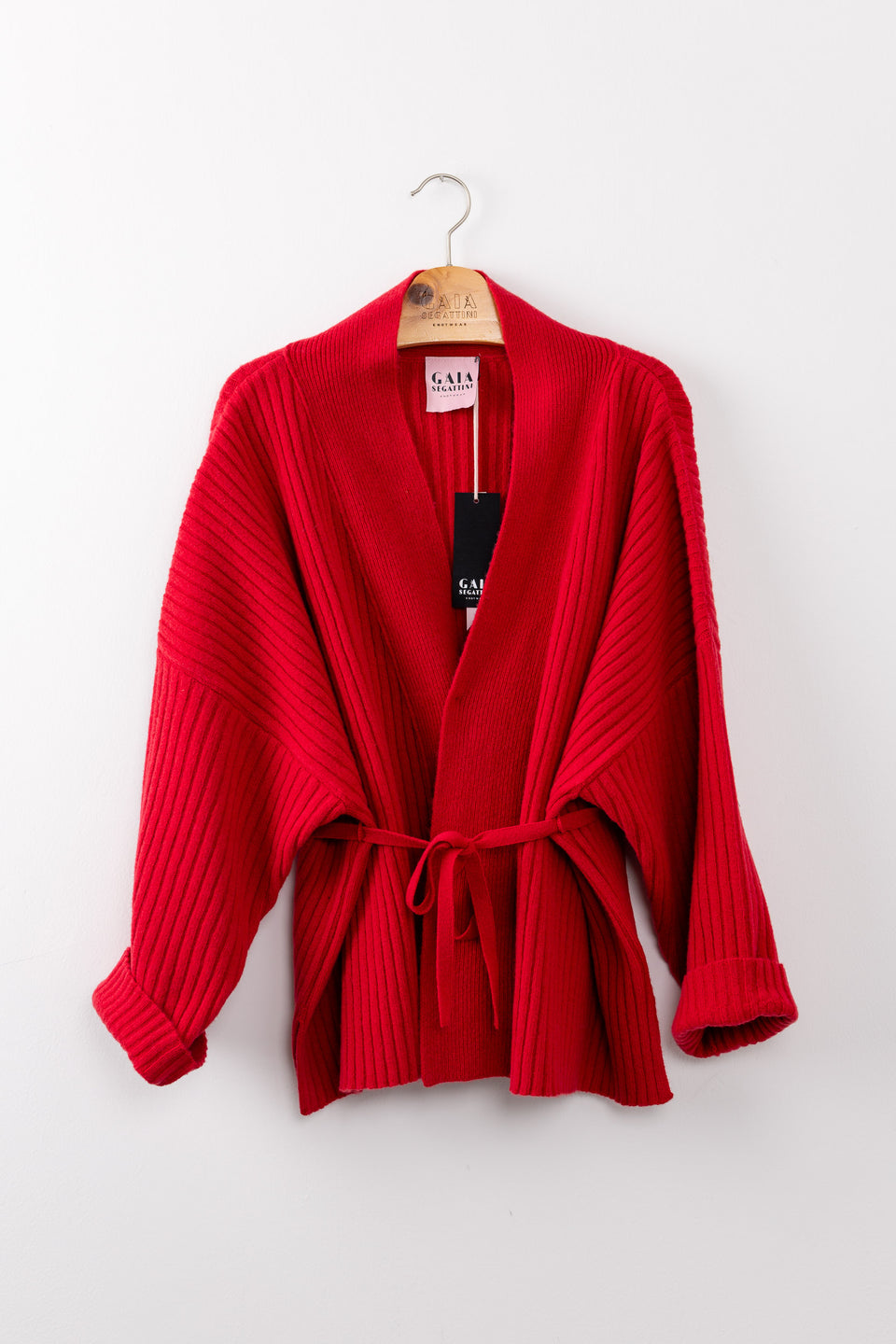 friend cardigan - cherry 