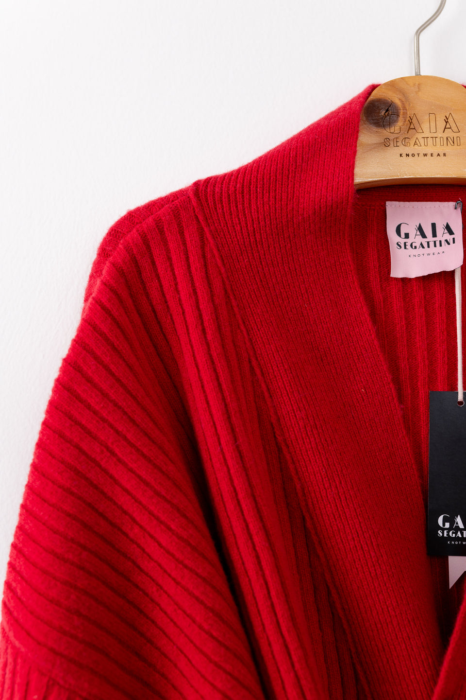 friend cardigan - cherry 