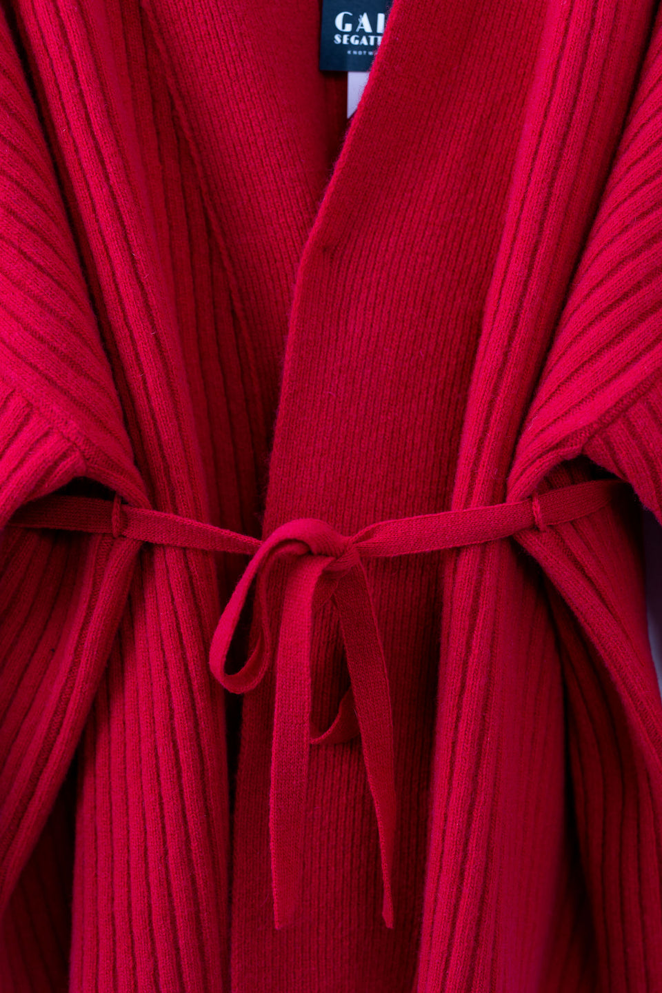 friend cardigan - cherry 